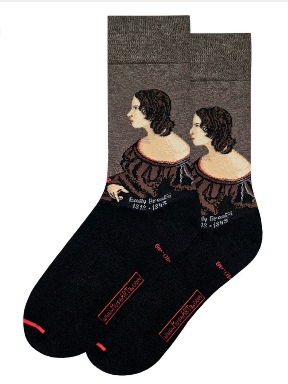 NWT! ARTSOX “Emily Brontë” Socks, fits women’s 6.5-11
